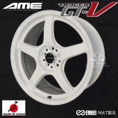 送料無料 4本セット ENKEI 製 国産 ホイール GR 86 BRZ カローラスポーツ AME トレーサー GT-V ホワイト 17inch 8.5J +45 5穴PCD100ｖ