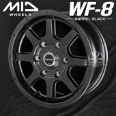 送料無料 200系 ハイエース 限定カラー バレルブラック ロードマックス WF8 15inch 6.0J +33 6穴 PCD139.7 新品4本セット JWL-T 荷重対応