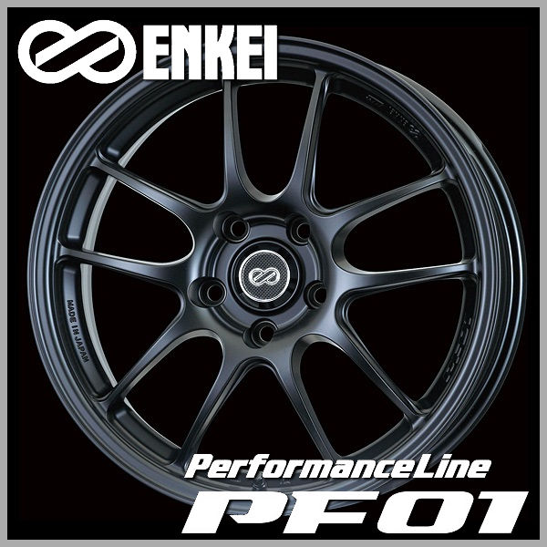 送料無料 GRヤリス などに ENKEI エンケイ PF01 国産軽量