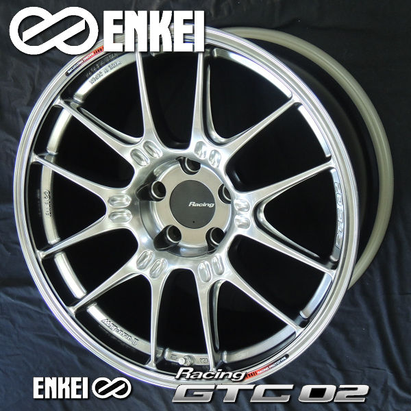 送料無料 FL1 FK7 シビック 等に ENKEI エンケイ レーシング GTC02 ハイパーシルバー 235/35R19 安心のピレリタイヤ