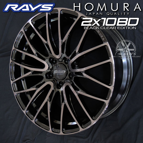 アルファードホイール2本その2 レイズ HOMURA(ホムラ) 2×9 Plus 20インチ - アルファード