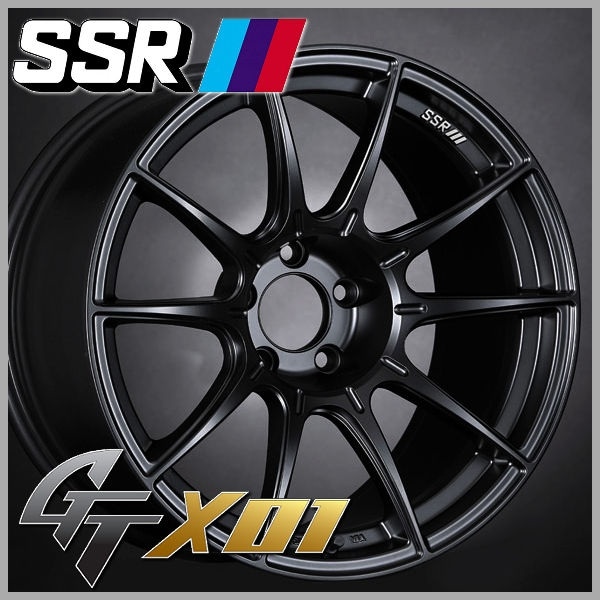 送料無料 GR86 86 BRZ カローラスポーツ スピードスター SSR GTX01 フラットブラック 8.5J 225/40R18 ファルケン タイヤ ホイールセット