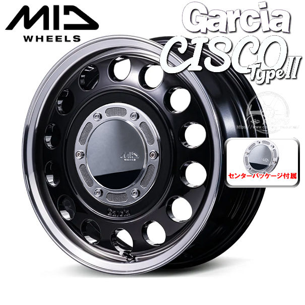 送料無料 シエンタ など 新品アルミホイール4本セット MID ガルシア シスコ タイプ2 15インチ 15inch 5.5J +40 4H PCD100 (9Hマルチ）