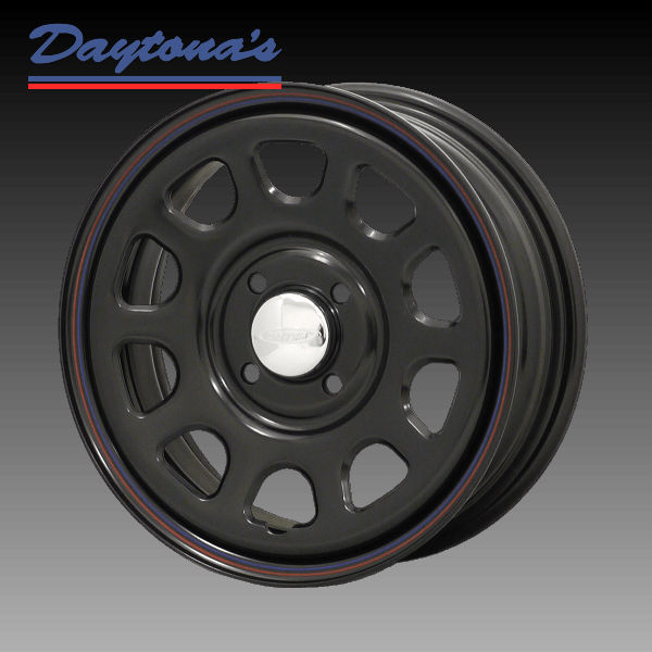 送料無料 軽トラック ハイゼット キャリー N-VAN等 デイトナ ブラックレッドブルーライン 145/80R12LT 80/78N 6PR ダンロップ ★荷重対応