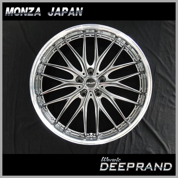 送料無料 50/30系 プリウス PHV レクサスCT 86 BRZ モンツァ ワーウィック ディープランド 215/40R18 ホイール タイヤ 4本セット