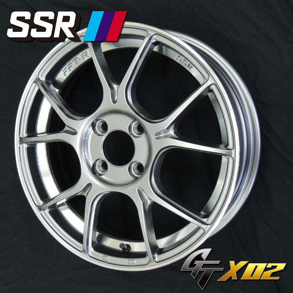 送料無料 ★軽自動車適合…ワゴンＲ・タント・ウェイク・Ｎ－ＢＯＸ等に！ ■SSR GTX-02 ■ダークシルバー ■１６インチ ■１６５／４５Ｒ１６