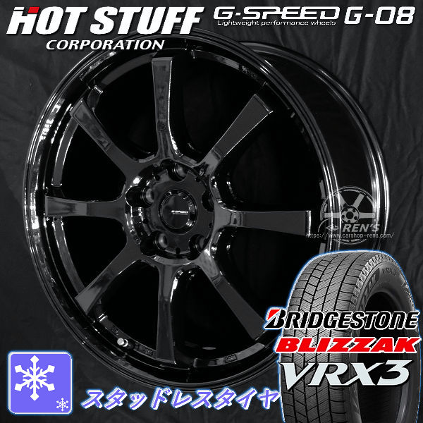 送料無料 テスラ モデル3 235/45R18 94Q スタッドレスタイヤ アルミ