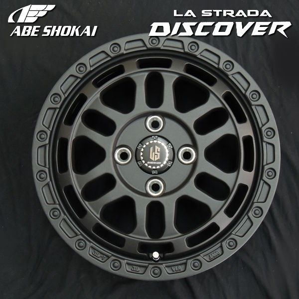 送料無料 ハイゼット N-VAN エブリィ 等 ディスカバー リンクルブラック JWL-T 155/65R14 ヨコハマ ジオランダー X-AT G16 荷重対応