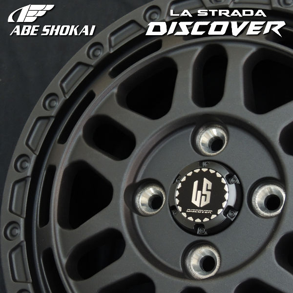 送料無料 ハイゼット N-VAN エブリィ 等 ディスカバー リンクルブラック JWL-T 155/65R14 ヨコハマ ジオランダー X-AT G16 荷重対応