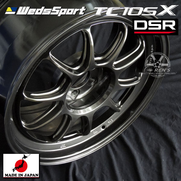 送料無料 WEDS sport ウェッズ スポーツ TC105X DSR カラー：EJ-TITAN