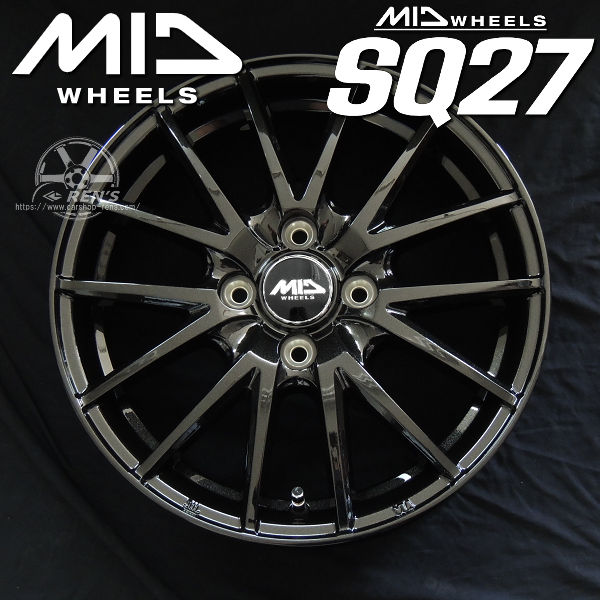 送料無料★タント ムーブ スペーシア シュナイダーSQ27 メタリックブラック 155/65R14 マッドスター ラジアルＡ／Ｔ ホワイトレター