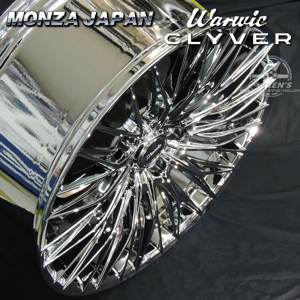 送料無料 40系 アルファード ヴェルファイア Warwic CLYVER [クライヴァー] SPT(スパッタリング) 8.5J +42 5穴 PCD120 245/40R21 ヨコハマタイヤホイールセット
