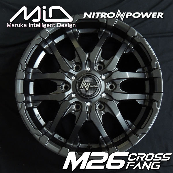 NV350 キャラバン 送料無料 ナイトロパワー M26 CROSS FANG バレル 
