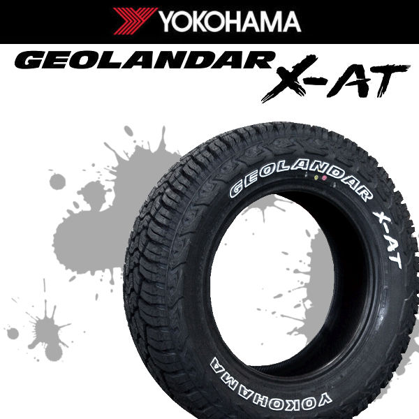 送料無料 デリカD5 RAV4 バークレイハードロック エルバート 235/70R16 ヨコハマ ジオランダー X-AT G016 アウトラインホワイトレター