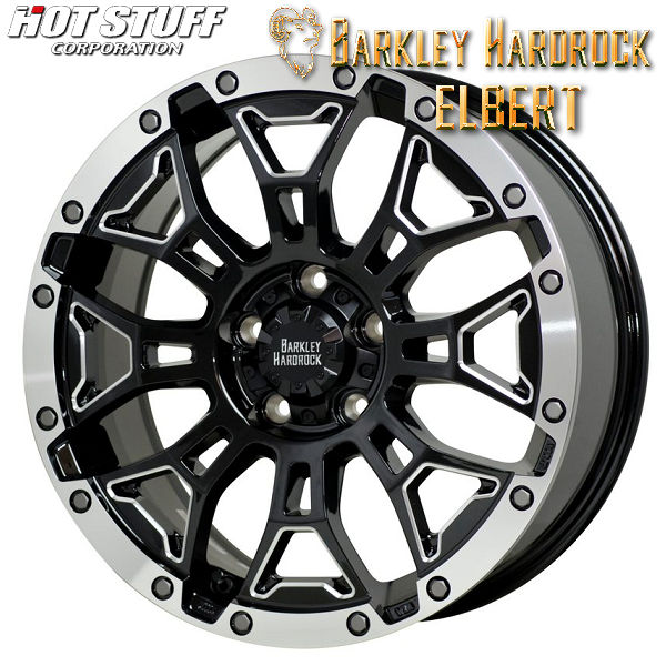 送料無料 デリカD5 RAV4 225/65R17 バークレイハードロック エルバート