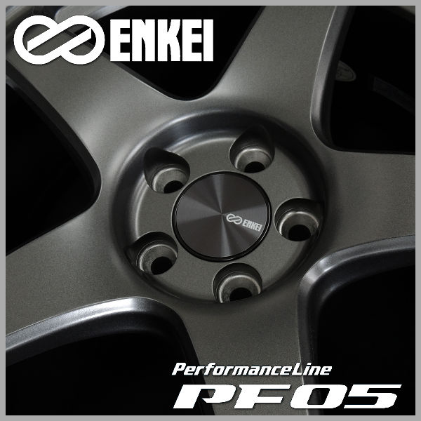 ENKEI PF05 ガンメタ　4本セット ENKEI 4本セット エンケイ PerformanceLine PF05 パフォーマンス