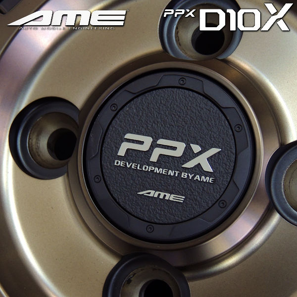 送料無料 JWL-T規格 荷重対応 軽トラック ハイゼット キャリー アトレー アクティ N-VAN などに PPX D10X ブラックポリッシュマットブロンズクリア ヨコハマ パラダ PA03 165/55R14C 95/93N 荷重対応タイヤ