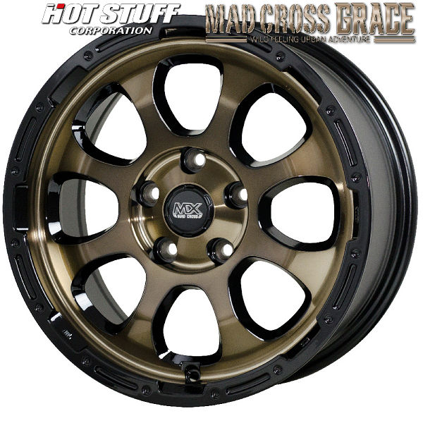 送料無料 デリカD5 RAV4 225/65R17 マッドクロス グレイス BRC