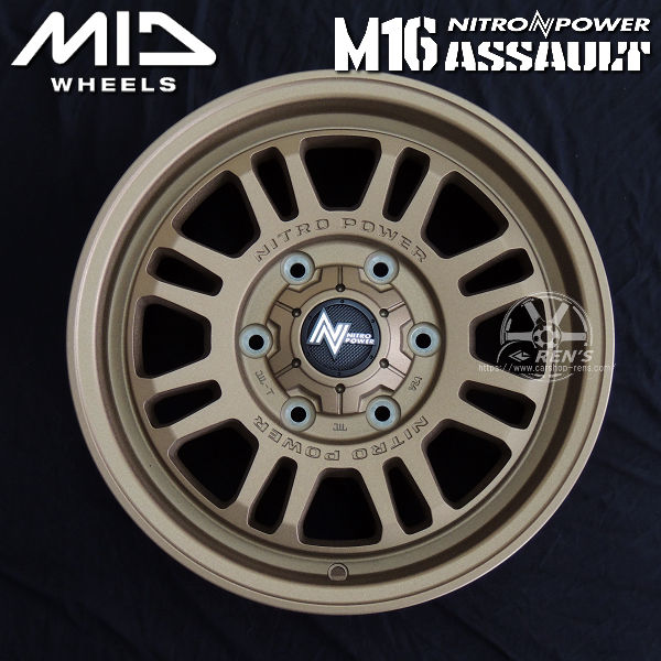 送料無料 200系 ハイエース スタッドレス タイヤ ホイールSET ナイトロパワー M16 ASSAULT 限定カラー：セミグロスブロンズ 215/65R16 ダンロップ ウインターマックス02 WM02