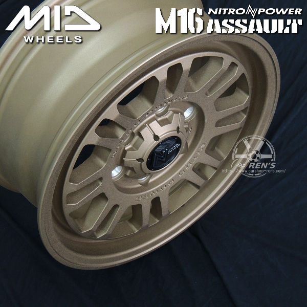 送料無料 200系 ハイエース スタッドレス タイヤ ホイールSET ナイトロパワー M16 ASSAULT 限定カラー：セミグロスブロンズ 215/65R16 ダンロップ ウインターマックス02 WM02