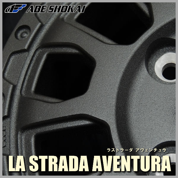 4本 送料無料 アヴェンチュラ リンクルブラック 12インチ 4.0 +42 JWL