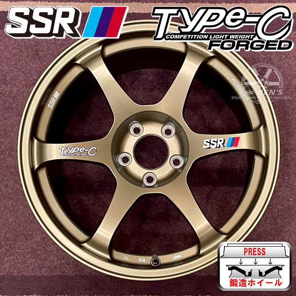 SSR 18インチホイール SSR ホイール4本セット GTX01 (FBK) 18インチ 9.5J PCD：100/5H