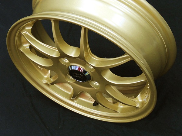 送料無料 アトレー エブリイ N-VAN などに ENKEI エンケイ パフォーマンスライン PF01 ゴールド 165/50R15 国産タイヤ ホイール4本セット