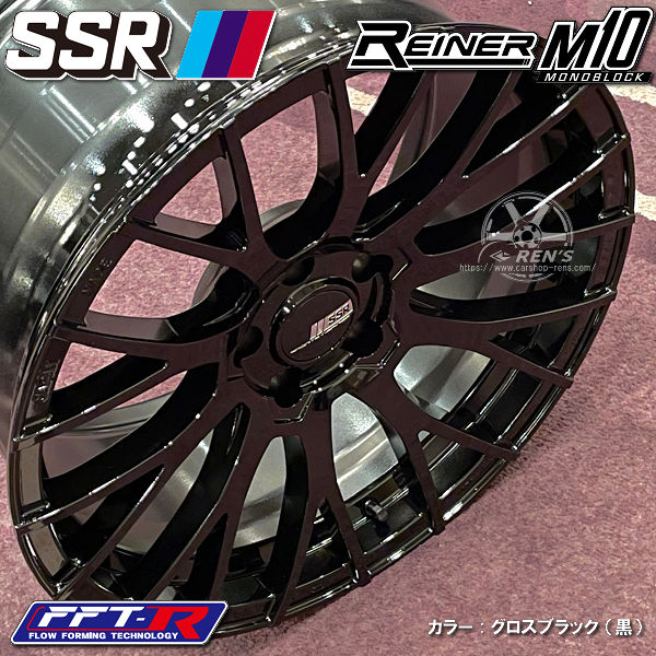 送料無料 GR86 86 BRZ カローラスポーツ 等 SSR REINER M10 MONOBLOCK ライナー M10 225/40R18 ミシュラン パイロットスポーツ5 タイヤ ホイール4本セット