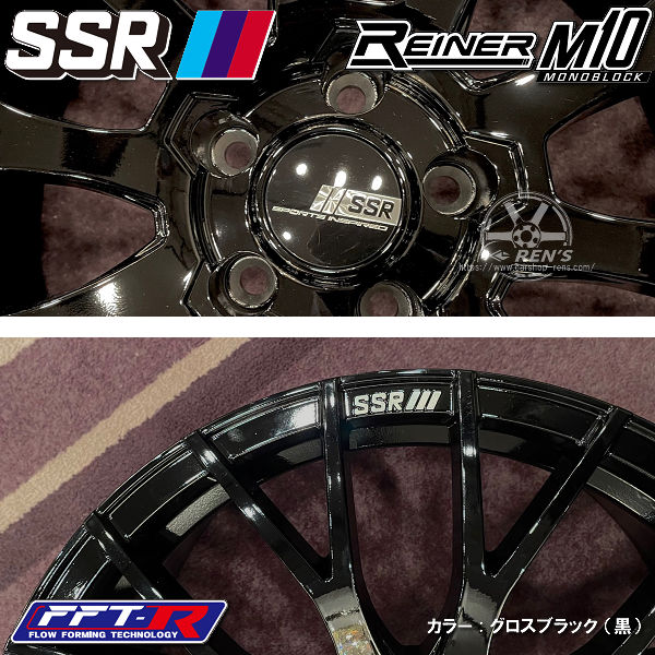 新品4本 送料無料 SSR スピードスター REINER M10 MONOBLOCK 18inch 8.5J +44 5穴 PCD100 ホイール GR86 86 BRZ カローラスポーツ