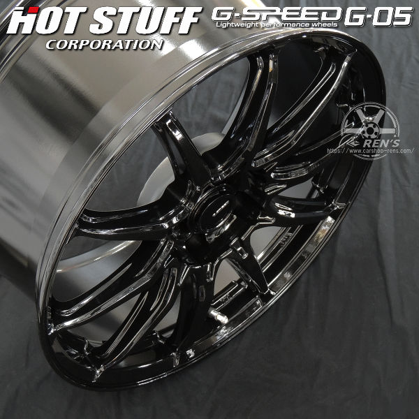 送料無料 GRヤリス RZ ハイパフォーマンス ブレーキ対応 ダンロップ ウインターマックス02 WM02 225/40R18 国産スタッドレスタイヤ ホイール4本SET 塩害軽減対策品 Gスピード G05 メタリックブラック