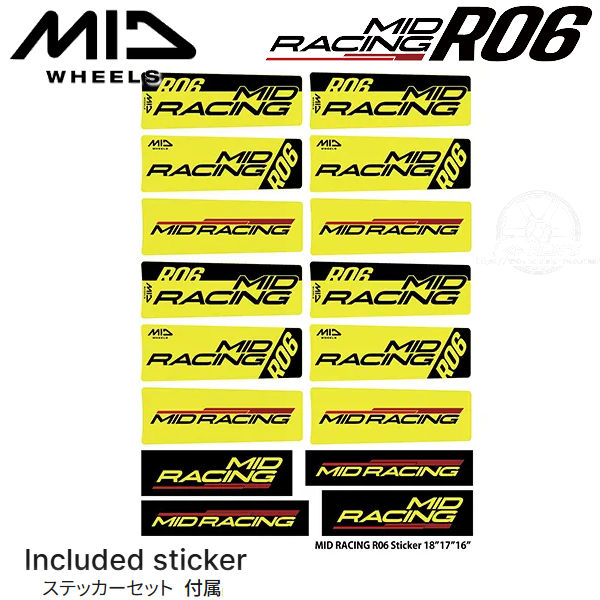 送料無料 タント N-BOX スペーシア エブリィ など MID レーシング R06 ブラッククリアポリッシュ 165/55R15 ヨコハマタイヤ セット