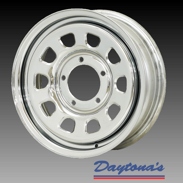 デイトナ　メッキ ジムニー用 SST デイトナ メッキ スチールホイール 15×8J