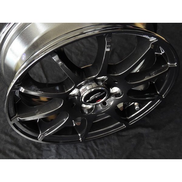 送料無料 N-BOX ウェイク タント シュナイダー スタッグ ガンメタ 155