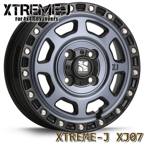 送料無料 NV200 バネット エクストリームJ XJ07 インディゴ 175/80R14