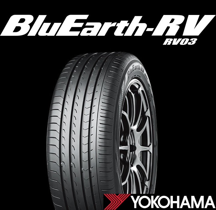 送料無料 ９０系VOXY ノア などに ■ティラードイオタ ■ブラックポリッシュ ■205/55R17 ■ヨコハマ ブルーアース RV03