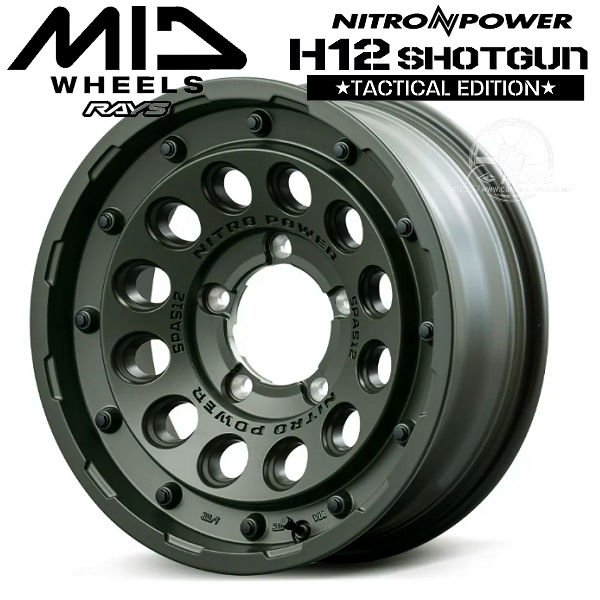 送料無料 ジムニー シエラ ノマド MID ナイトロパワー H12 SHOTGUN