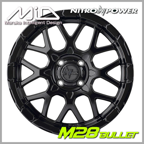 送料無料 ハスラー スペーシアギア 軽自動車全般 等に！ MID ナイトロ