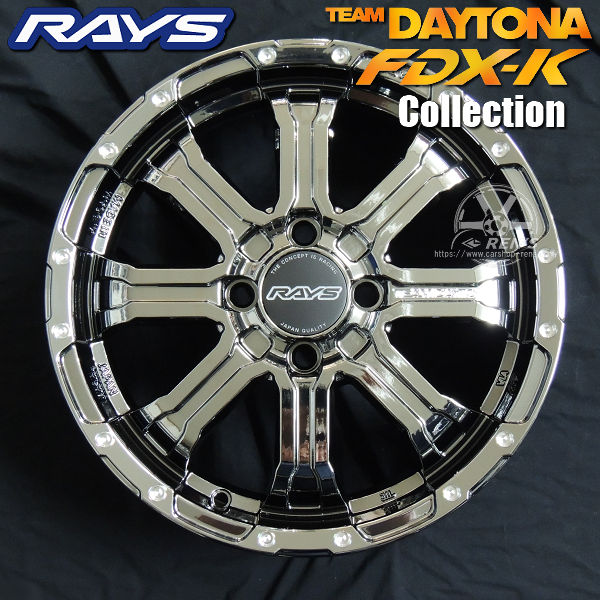 4本 在庫あり 送料無料 タフト RAYS レイズ FDX-K COLLECTION レイズ