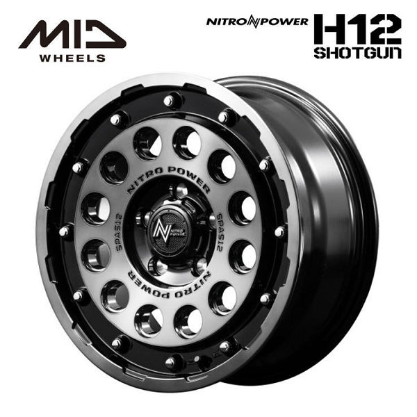デリカD5 RAV4 送料無料 ナイトロパワー H12 SHOTGUN ブラッククリア