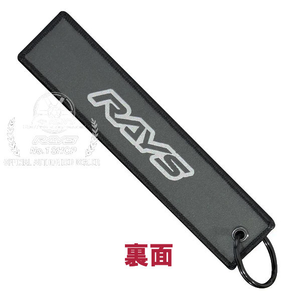 送料無料 RAYS レイズ 正規品 RAYS Official Gear VOLK RACING TE37 30TH KEY TAG BK キータグ キーホルダー 7499TE3730KEY