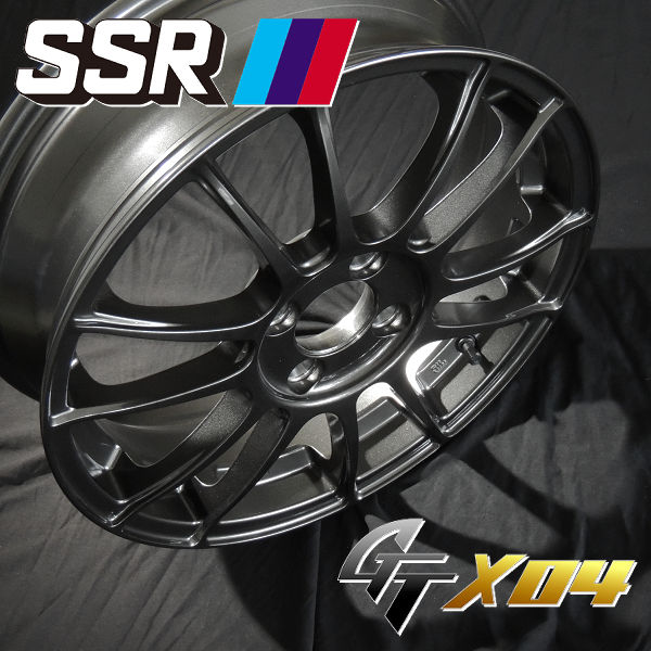 送料無料 タント N-BOX アルトワークス などに SSR スピードスター GTX04 ダークガンメタ 165/45R16 タイヤホイールセット