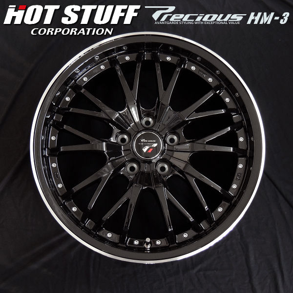 タイヤホイールセットPrecious HM-1 15ｘ4.5J+45 15インチ タイヤホイールセットPrecious HM-1 15ｘ4.5J+45 15インチ 送料無料 30