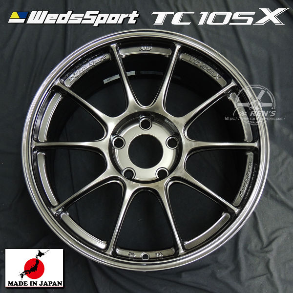 送料無料 WEDS sport ウェッズ スポーツ TC105X カラー：EJ-TITAN 18