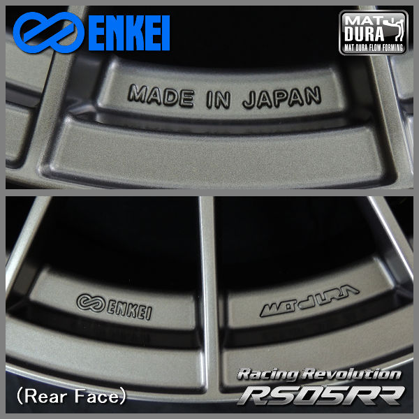 送料無料 Ｆ３０系 ＢＭＷ ENKEI エンケイ RS05RR カラー：マットダークガンメタリック F 9.0J 225/40R19 R 10.0J 245/35R19 安心のピレリタイヤ