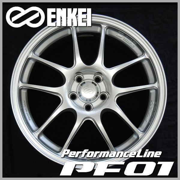 送料無料 GRヤリス などに ENKEI エンケイ PF01 国産軽量