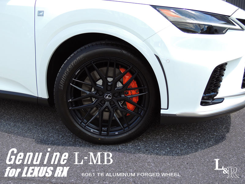 送料無料 レクサスRX ボルト車専用ホイール 鍛造ホイール Genuine L-MB for LEXUS RX 235/50R21 101V オールシーズンタイヤ ダンロップ SYNCHRO WEATHER レクサス純正キャップ対応「付属」 純正ボルト対応