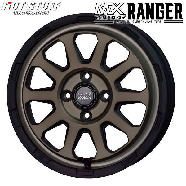 送料無料 タフト TAFT マッドクロス レンジャー マットブロンズ 165