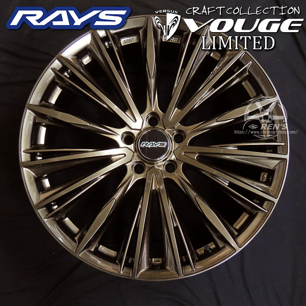 新品タイヤ付♪ レイズ ベルサス VOUGE■アルファード 245/45R19 RAYS 40系 アルファード ヴェルファイア【送料無料・4本セット