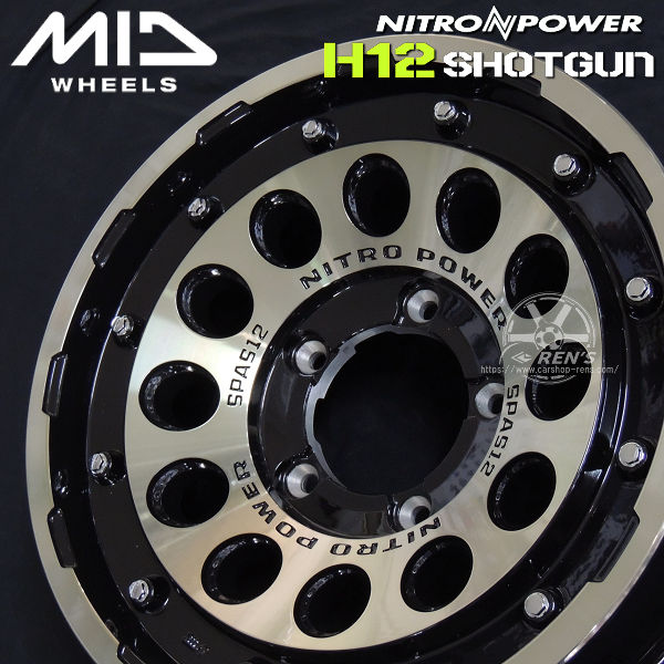 送料無料 ジムニーシエラ MID ナイトロパワー H12 SHOTGUN