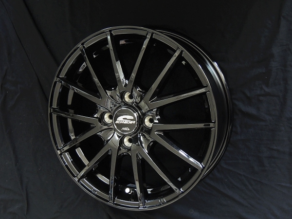 送料無料 タンク ルーミー トール ジャスティ シュナイダーSQ27 メタリックブラック 175/55R15 タイヤ ホイール4本セット